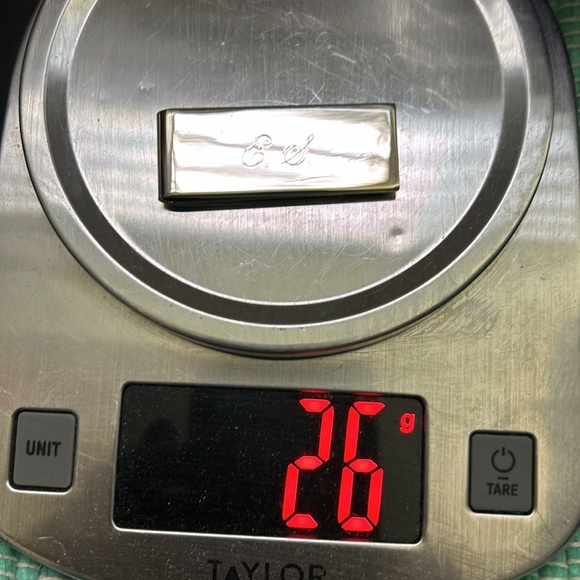 🖤TOWLE®️ E.S. Engraved Customized Money clip - Picture 7 of 8